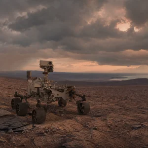 Curiosity Po Vrtání V Basque Lakes Zachytil Návrat Podzimních Mraků