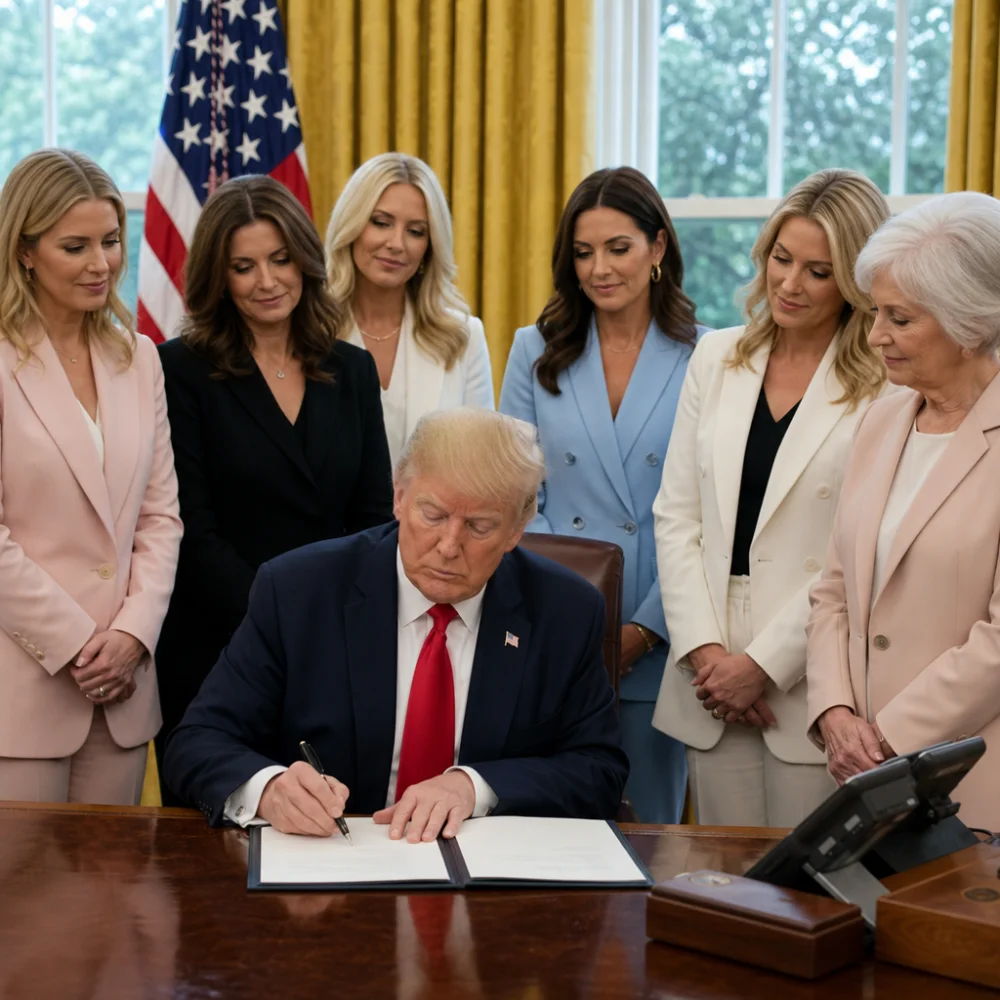 Trump Zřídí V Nih Divizi Pro Zdraví Žen A Pracovní Skupinu