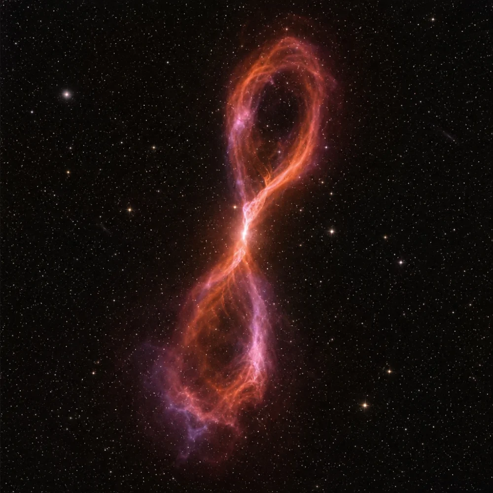 Astronomové Objevili Radiového Fénixe Ve Tvaru Houslového Klíče
