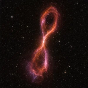 Astronomové Objevili Radiového Fénixe Ve Tvaru Houslového Klíče