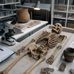 Archeologové Z Leidenu Vyšetřují Dva Tisíce Let Starou Násilnou Smrt Muže