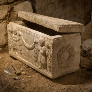 V Rumunsku Byl Podle Archaeology Magazine Objeven Dětský Sarkofág